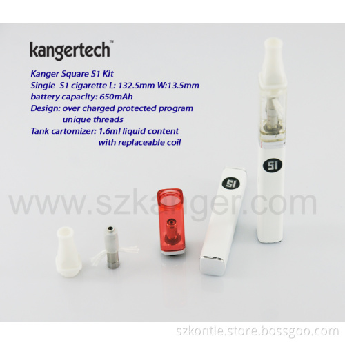 Electronic Cigarette Clear Refillable Cartomizer